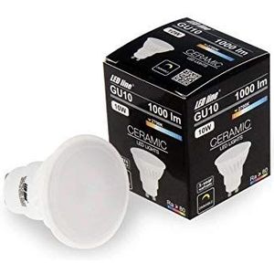 Dimbare LED-Lamp 10W GU10 1000lumen 120 graden straalhoek