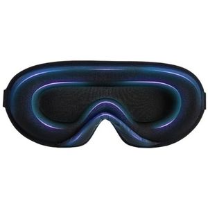 UYFRD 3D zacht oogmasker voor slapen oogschaduw blokkeren licht slaaphulp ooglapje ademend oogschelp blinddoek reizen ontspannen slaapmasker (zwart)