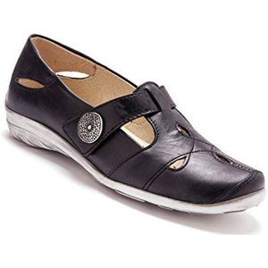 Pediconfort - Salomés met klittenbandsluiting - VROUW, Zwart, 36 EU