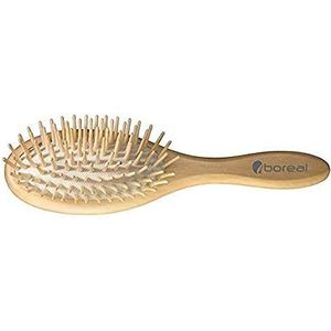 Houten antistatische haarborstels natuurlijk.
