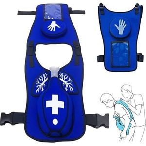 anti-verstikkingsapparaat, Anti-verstikkingssimulatietraining met verstelbare maat for training in luchtwegobstructie, inclusief rugschot