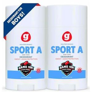 GrowingBasics Deodorant voor jongens vanaf 6 jaar (sport A) (Pack van 2)