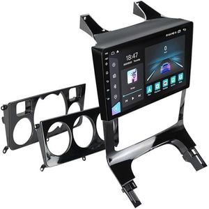 Android 14 autoradio voor Peugeot 3008 5008 AT MT 2009-2016 Carplay Wireless Android Auto,Dubbel Din autoradio 9 Inch met Navigatie Bluetooth WiFi GPS HiFi RDS/FM+AHD achteruitrijcamera/DVR(G5 2G+32G