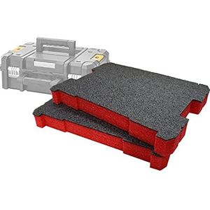 Shadow Foam - TSTAK/ProStack Foam Inserts - 50 mm - Twin Pack - Voor DeWalt TSTAK & Stanley ProStack Boxes