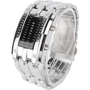 LED Elektronisch Horloge Waterdicht LED Horloge Waterdicht Dagelijkse Binaire Modusweergave voor Dames (S 175x145x245mm)