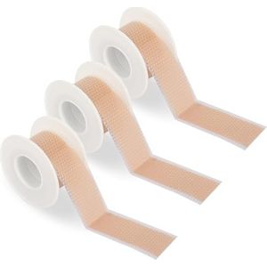 Blaaspleisters, 3 rollen, hydrocolloïde pleisters, waterdichte gelpleisters, blazenpreventie, hielkussen, tape voor voeten, hielbekleding, verlichting van wrijvingspijn, vingers, tenen, voorvoet, hiel