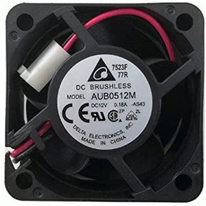 AUB0512M 50mm DC12V 0.18A 5CM 2pin server axial cooling fan