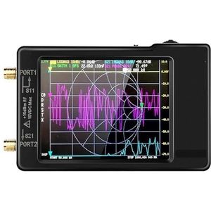 2,8 Inch Vectornetwerkantenne-analyzer 10K-1,5G MF HF VHF UHF Met SD-kaartsleuf V3.6-versie Spectrumanalyzer(Without SMA Adapter)