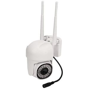 Outdoor 1080P Full Colour Nachtzicht Beveiligingscamera met Instelbare Groothoeklens, Bewegingsdetectie en Hotspot-functie (EU-stekker)