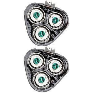 Vervangende scheerkop voor HQ8 PT710 PT715 PT720 PT724 - scheermesje hoofd accessoire eenvoudige snap-on installatie 24 maanden gebruik (2 stuks)