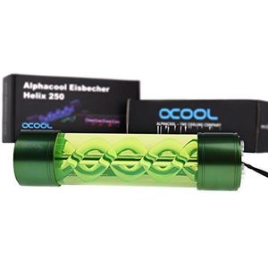 Alphacool IJsbeker Helix 250 (transparant/groen)