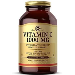 Vitamin C 250 vegetable capsules of 1000mg
