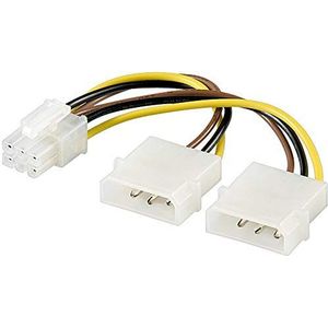 Molex naar 6-polig PCI-E