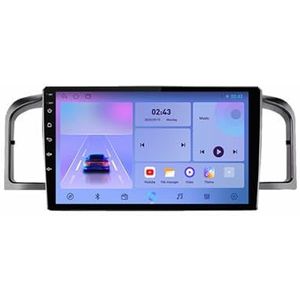Dubbel Din Auto Stereo Compatibel Met Apple Carplay Android Auto Voor Lifan 620 Solano 2008-2015 Plug En Play AM/FM Autoradio Back-up Camera, Stuurbediening, Spiegel Link(NF-6 4G WIFI 8G+128G)