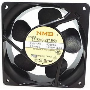 NMB-MAT 4715MS-23T-B50 12cm 12038 230V 15/14W AC system enclosure cooling fan