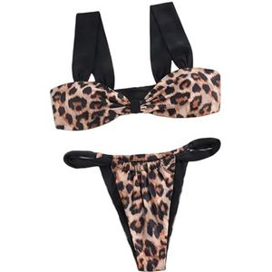 JGDSDMJG women's bikinis Ruffles Bikinis Sexy Swimwear Swimsuit Women Bikini Set Bandage Beachwear High Cut Bathing Suits Summer Biquini -ms31061-lp1-s