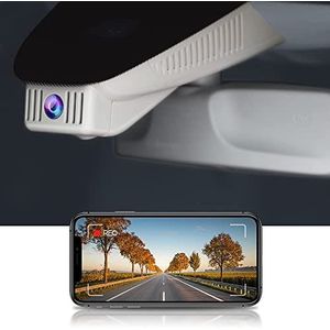 Fitcamx Dashcam 4K Geschikt voor Mercedes-Benz GLC W204 W205 & C-Klasse X253 (Model 6133), OEM Autocamera 2160P UHD Video WiFi, G-Sensor, Loop Recording, WDR Dashcam Auto, Plug & Play, 64GB Kaart