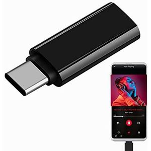 USB C naar 3,5 mm audio-adapter - HiFi-geluid USB C naar 3,5 mm audio Aux-jackadapter,USB C naar Aux Audio Dongle-kabelsnoer Compatibel met telefoons, tablets, laptops Jmedic