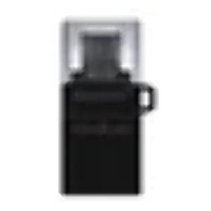 Kingston DataTraveler microDuo3 G2 - DTDUO3G2/64 GB microUSB en USB Type-A Flash Drive voor Android OTG, zwart