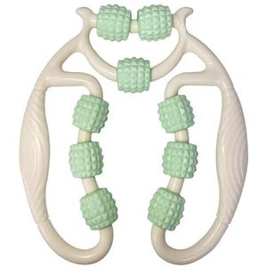 Ring Klem Benen Apparaat Kuitspier Fascia Ontspanning Roller Massage Wolfsbane Niet-afslanken 9 Wiel Been Roller (Size : Green)