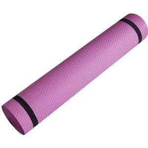 Yogamat Antislip Sport Fitness Mat 3MM-6MM Dikke EVA Comfort Foam yogamat for Oefening, Yoga en Pilates Gymnastiekmat (Size : 6mm-green)