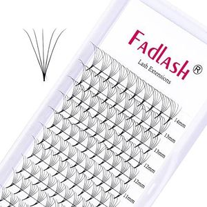 Premade Wimper 5D 0.07mm C Curl 8-14mm Mix Lengte Pre gemaakt Fans Wimperverlengingen Premade Lash Extensions