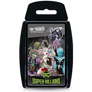 Top Trumps DC Comics Supervillains Special Card Game, speel met Gotham's iconische slechteriken uit The Joker, Darkseid, Brainiac to Killer Frost en Harley Quinn, cadeau en speelgoed voor jongens en