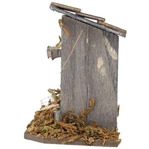 Poppenhuis Kippenhok, Miniatuur Kippenhok, Duurzaam Houten voor Poppenhuis Tuin Accessoire 1/12 Poppenhuis