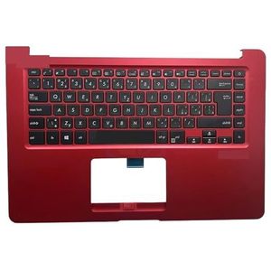 Laptop toetsenbord palmrest cover voor VivoBook 15 X510UA X510UQ F510UA S510 X510UR X510UN X510UF(CS red)