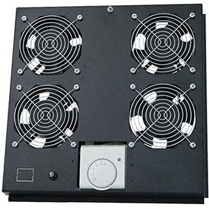 LogiLink FAS122B zwarte accessoires van materiaal koeling - accessoires van materiaal koeling (363 mm, 375 mm, 47 mm, 3,95 kg)