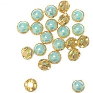 Poppen Doeken Knoppen, Mini Knoppen 20/40Pcs 4Mm Mini Parel Knoppen Leuke Handgemaakte 1/6 Poppen Poppenhuis Miniatuur Diy Pop Kleding Accessoires Clothi