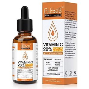 Vitamine C - Gezichtsserum - Veganistisch - Anti-aging - Met Hyaluronzuur