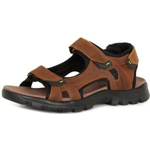 Josef Seibel Bart 04 Heren Riptape Sandalen, Bruin Waxy, 42 EU