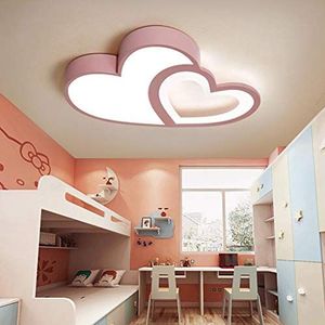 De nieuwe Modern Kids Lamp LED Plafond Licht, Dimbaar Met Afstandsbediening Acryl Lampenkap Plafondlamp Voor Kinderen Binnenverlichting Voor Jongens Meisjes Slaapkamer Kleuterschool, 50W