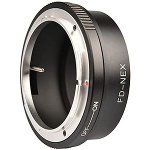 DERCLIVE Camera Adapter Ring voor Canon FD Mout Lens naar Fujifilm X Mount FX Fuji X-A10 X-M1 X-E3 X-E2 T1 Camera