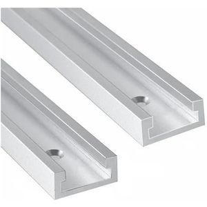 Verstekgeleider met T-groef, Aluminium T-Track Verstekrail met T-sleuf 30/40/50cm, verpakking van 10 geleiders for houtbewerkingstafelzaag(5 Pcs M8 Slider)