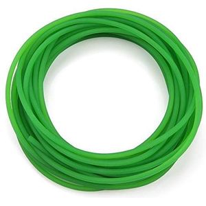High-Performance Urethaan Ronde Riem Ruwe Oppervlak PU Polyurethaan Ronde Riem voor Drive Transmissie Groen (4mm* 10m)