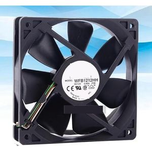 Voor Delta WFB1212HH 120mm 12cm behuizingsventilatoren 12025 12V 0,68A maximale luchtstroom Dubbele kogelkoelventilator(2 wires A1)