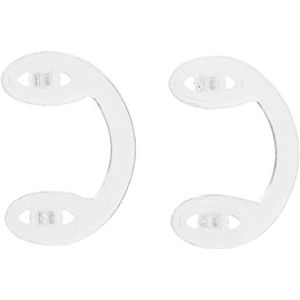 2Pcs U Siliconen Siamese Brillen Zachte Neus Pads Voor Kinderen Kinderen Neus Pads Voor Plastic Frames Kids