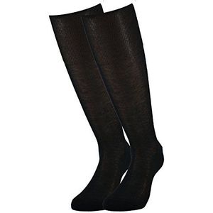 Fontana Calze 6 paar lange kousen voor heren van 100% katoen-fil d'Ecosse.