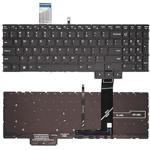 Laptoptoetsenbord voor Lenovo R7000/R7000P Y7000/Y7000P 2022 voor Legion 5 15IAH7H/PRO 16IAHTH(Black with backlit)