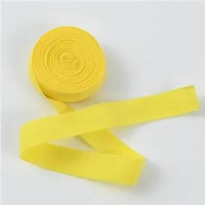 20mm elastische band vouw over spandex elastisch lint voor ondergoed broek bh rubber naaien kant rand tailleband kledingstuk accessoire-geel-5yard-20mm