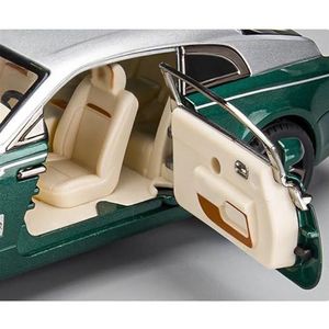 Voor Rolls Royce voor Wraith 1/22 Legering Model Auto Diecasts Metalen Speelgoed Luxy Auto Model Collection Simulatie Geluid Geschenken auto speelgoedauto cadeau (Color : Green)