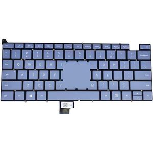 Amerikaanse Engelse toetsenborden voor Microsoft Surface voor Laptop Go 1943 12.4 voor QWERTY-computertoetsenbord Power Keycap 9Z.NJ0PQ.201(Blue no power)