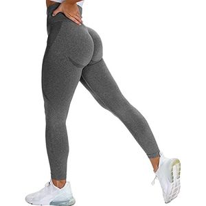 Yogabroek, Huidvriendelijke Stretch Butt Lift Legging met Hoge Taille voor Pilates Studio voor Dames (M)
