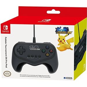 Hori 251685 Pokken Dx Tournament Pro Controller, Zwart (Nintendo Switch)