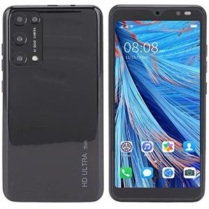 Dual Sim Smartphone, voor Rino8 Pro HD Scherm 5.45in Ontgrendeld Mobiele Telefoon RAM 2GB ROM 32GB Gezichtsherkenning Telefoon HD Camera Uitra Volledig Scherm Mobiele Telefoon(zwart)