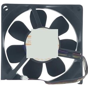 Voor SANYO voor DENKI 109R0824DH4D3 DC 24V 0.08A 80x80x25mm 4-draads serverkoelventilator