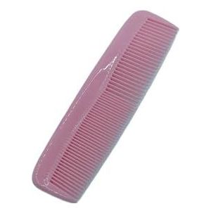 Haarkammen Mini Dubbelzijdige Haarborstel Pro Baard Kam Kapper Haar Kam Haarstyling Gereedschap Salon Accessoires (Roze)