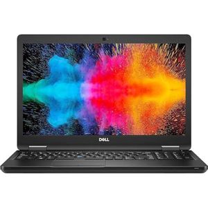 Dell Latitude 5590 zakelijke laptop, 15,6-inch display, Intel Core i5-8250U, 16 GB RAM, 512 GB SSD, Amerikaans toetsenbord, QWERTY, Windows 10 Pro (vernieuwd)